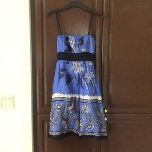 Feminine fit and flare strappy dress